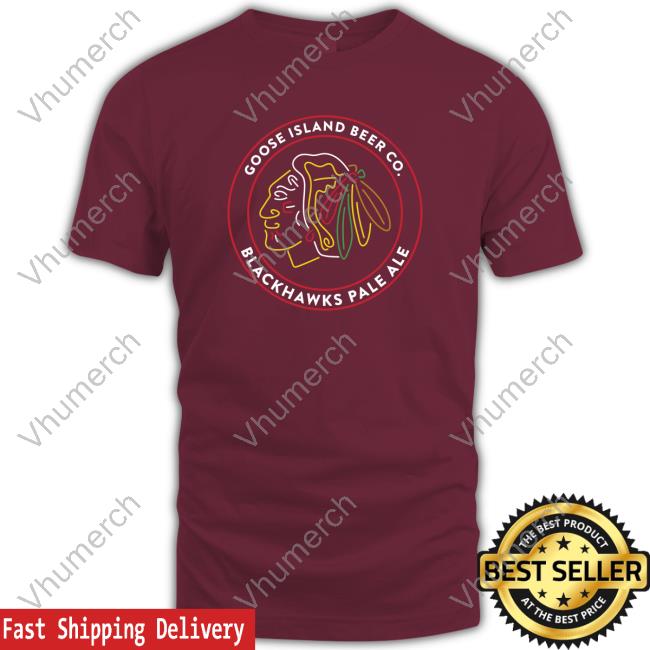 Gooseisland X Blackhawks Pale Ale Tee Shirt