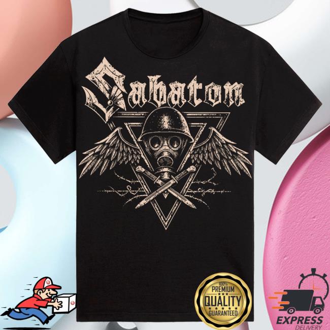 Official Sabaton Merch Store Sabaton Poison Gas Popover Shirt Sabaton Shop