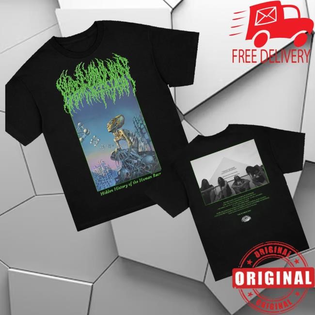 Trending Blood Incantation Merch Hidden History Album Shirt Black