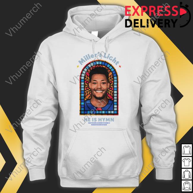 Miller's Light He Is Hymn Hoodie