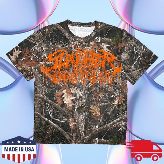 First Blood Merch Slaughter To Prevail Camo White Mask Sweater Slaughter To Prevail Official