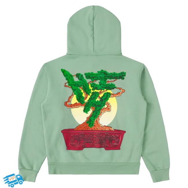 Official Hypland Clothing Merch Store Hypland Bonsai Crew neck Sweatshirt (Sage)