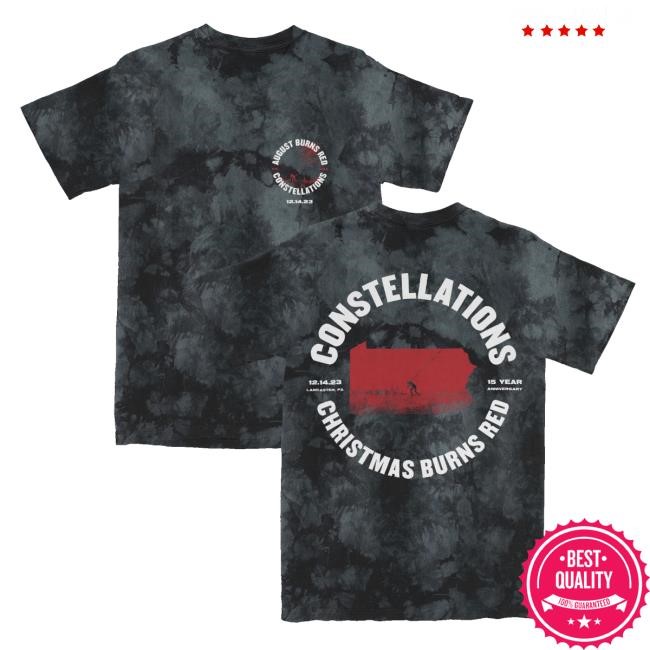 August Burns Red Tour Merch Store Constellations Cbr Tie Dye T-Shirt, Hoodie, Tank Top, Sweater And Long Sleeve T-Shirt