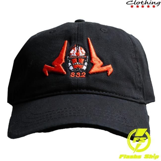 Official The Night Squadron Merch 332 Premium 3D Embroidered Hat [Black] hats
