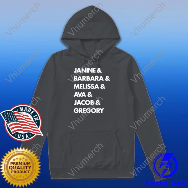 Janine Barbara Melissa Ava Jacob Gregory Tee Shirt Abbott Elementary