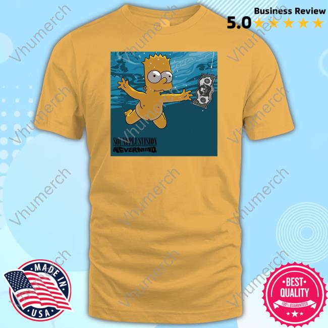 Ufc293 Bart Simpson Soundplusvision Nevermind Tees Ufc293 Bart Simpson Soundplusvision Nevermind Long Sleeved T-Shirt