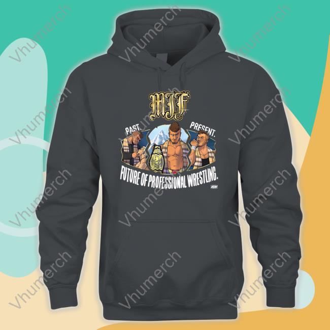 Twilightpalms MJF Past Present Future of Professional Wrestling Long Sleeve Tee Shirt Shopaew