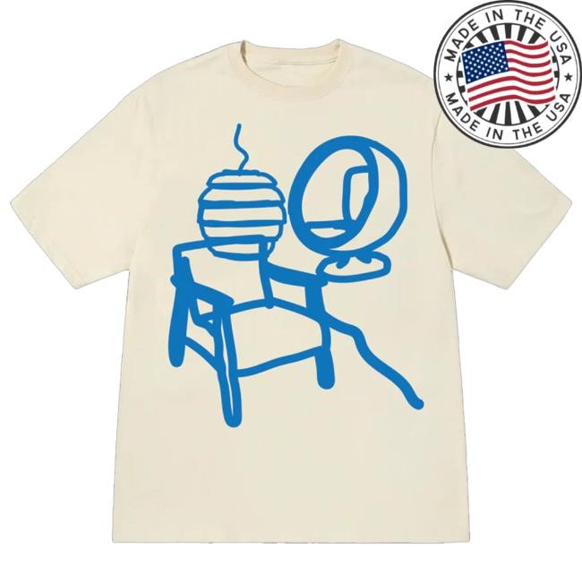 Official At The Moment Merch Living Room Sketch Hooded Sweatshirt