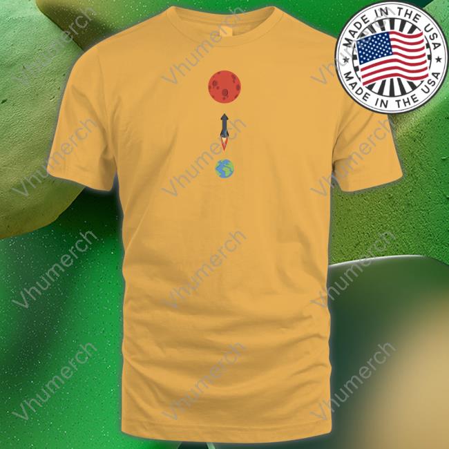Teslaconomics Merch Starship To Mars Sweatshirt