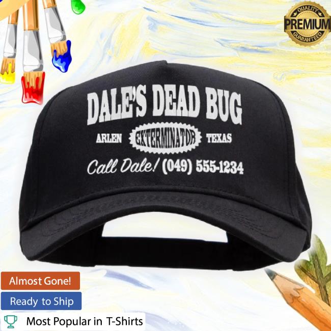Original Paradiseofflowers Dale's Dead Bugs Hat Paradiseofflowers Shop