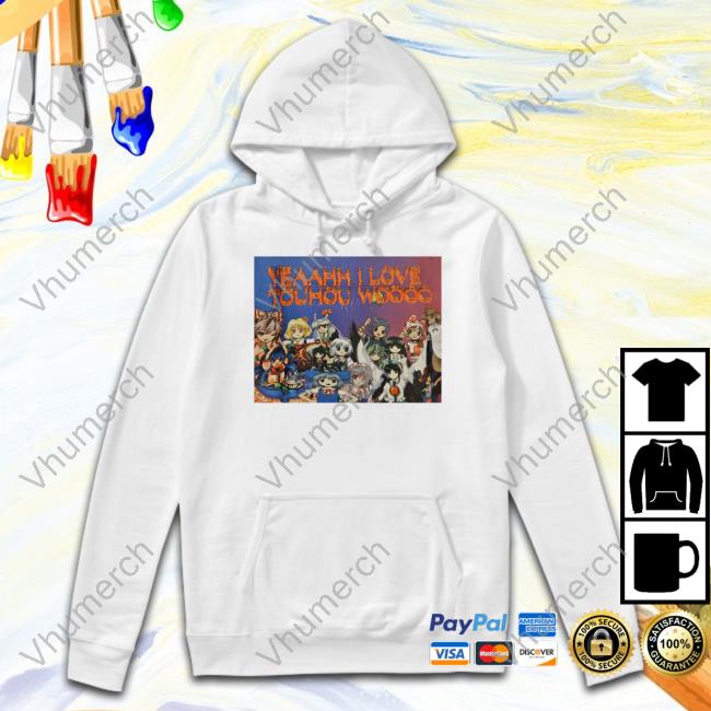 Wintertide Yeaahh I Love Touhou Woooo T-Shirts Vvintertide