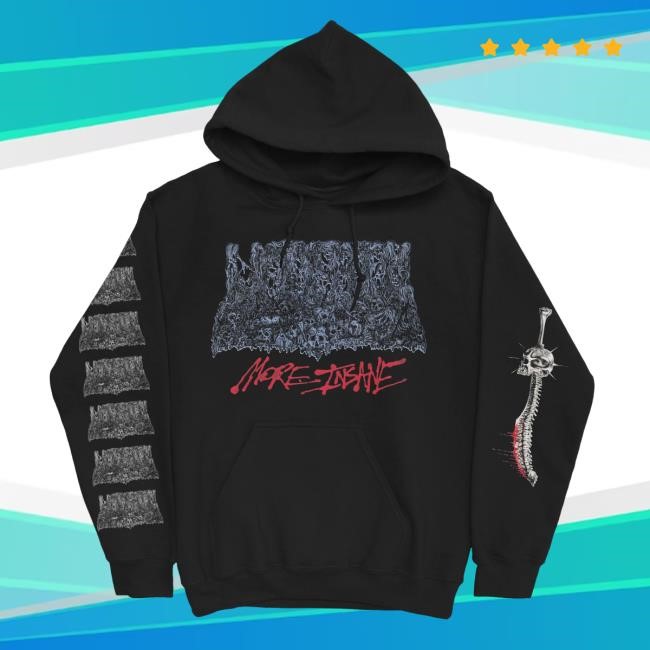 Undeath Metal Merch Shop Store Official More Insane Death Metal Long Sleeve Shirt