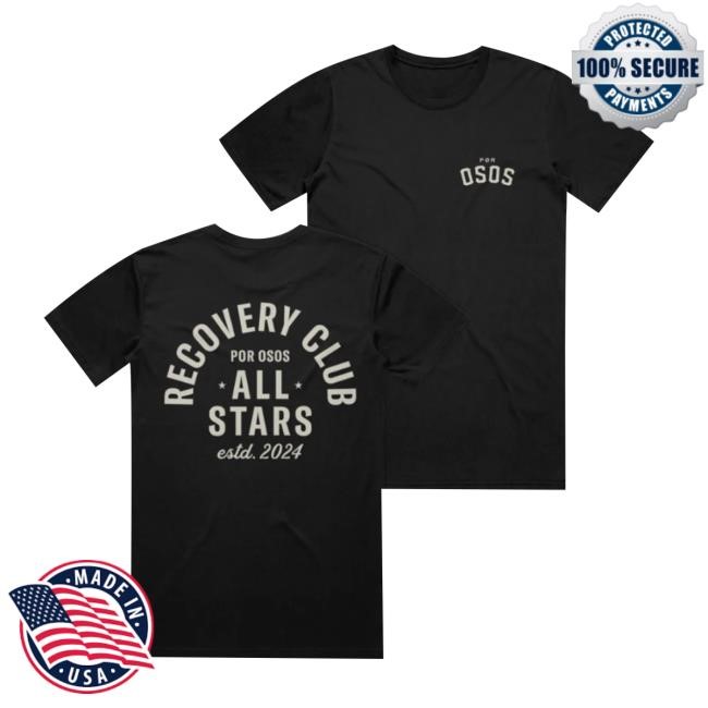 Drinkporosos Merch Por Osos Recovery Club Athletic Tee
