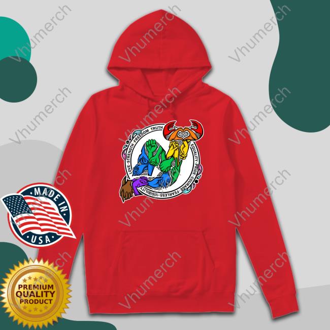 New Jersey Devils Love Strength Freedom Truth Equality Pride Courage Fearless Visibility Shirt New Jersey Devils Love Strength Freedom Truth Equality Pride Courage Fearless Visibility Shirts