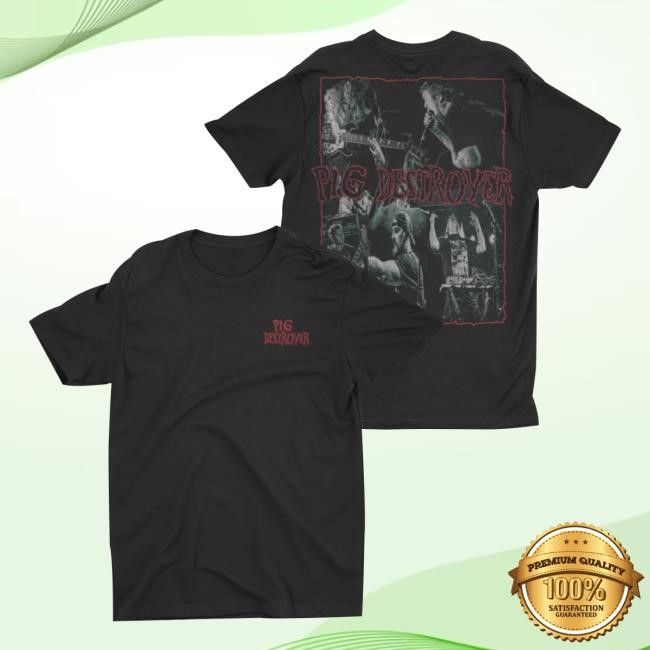 Night Shift Merch Pig Destroyer - Collage New Shirt