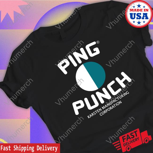 Caddie Network Ping Punch Karsten Manufacturing Corporation Long Sleeve