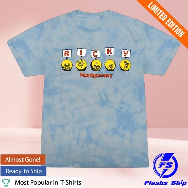 Official Ricky Montgomery Merch Signs Tie-Dye Classic Shirt