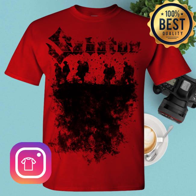 Official Sabaton Merch Store Sabaton The War Never Ends T Shirt Sabaton Shop