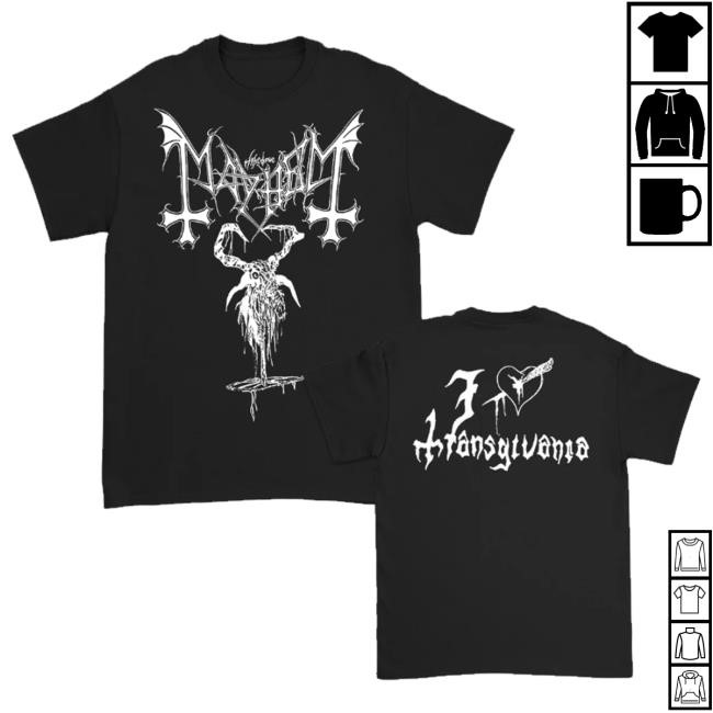 Official The True Mayhem Merch Goat Tee (Black) Shirt