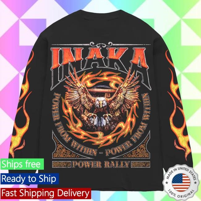 Inaka Power Merch Store Inaka Flame Eagle T Shirts