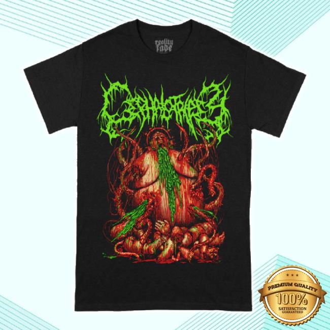 Trending Reality Fade Merch Store Cephalotripsy 'Ulcerated Mass Of Pestilent Disgorgement' Tee Realityfade Shop
