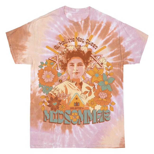 Official Studiohouse Designs Midsommar Limited Tie Dye Shirt 2023 Skål (Pink/Brown)