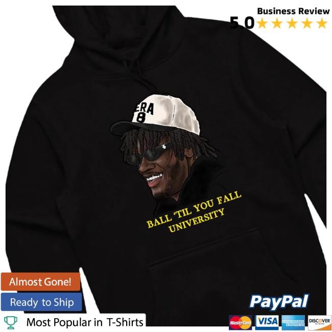 Era8 Merch Shop Store Official Ball 'Til You Fall University T Shirt