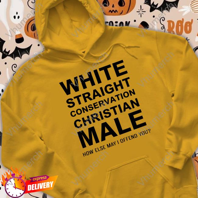 White Straight Conservative Christian Male Long Sleeve Tee