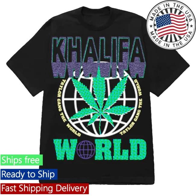 Wiz Khalifa Official Merch Khalifa The World Shirt
