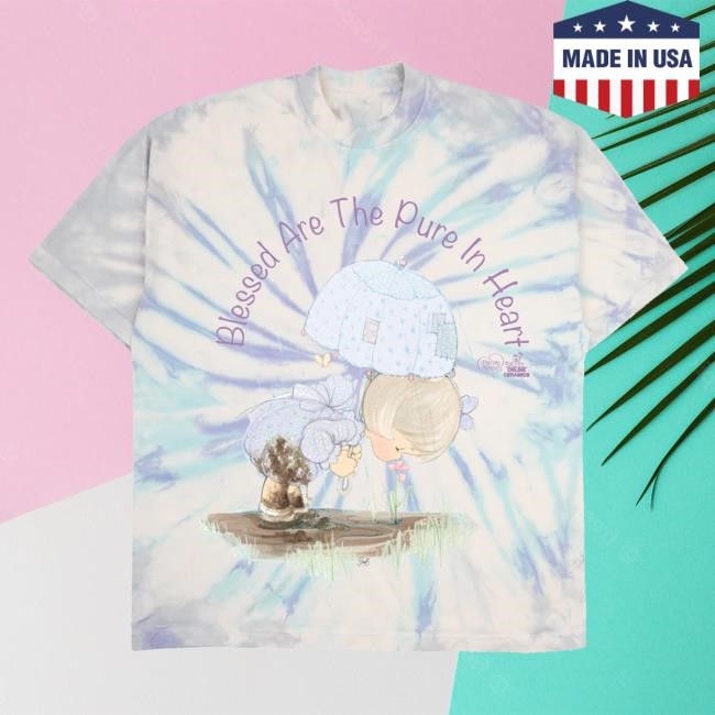 Online Ceramics Merch Precious Moments Blessed Are The Pure In Heart Dye Sweater