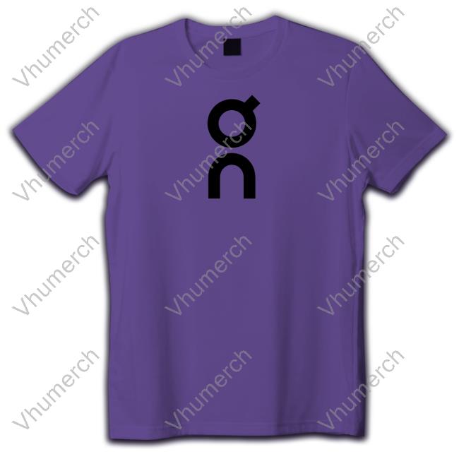 Iga Swiatek Wearing On Running Logo Long Sleeve Tee
