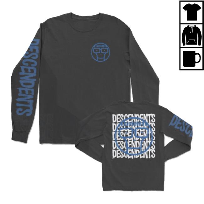 Trending Descendents Merch Store Spray Repeater Sweater (Black) Descendents Shop