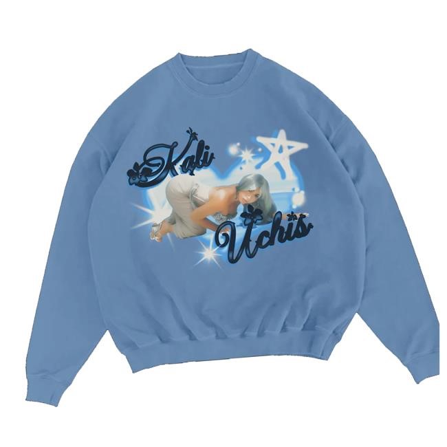 Shop Kali Uchis Merch Store Head Kuchi Crewneck (Spotify Wrapped Exclusive) Crewneck Sweatshirt