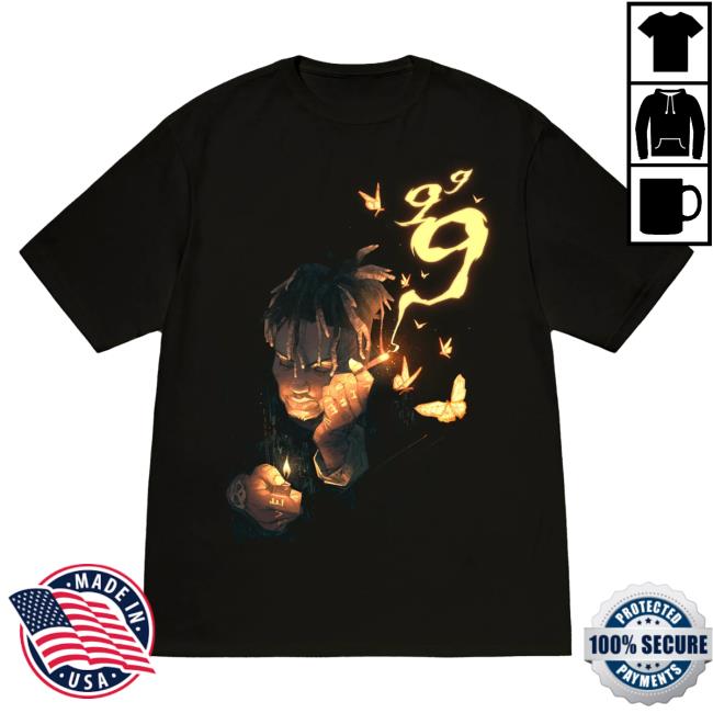 Official 999 Club Juice Wrld Merch Store Up In Smoke Crew neck 999Club Clothing JuiceWrld