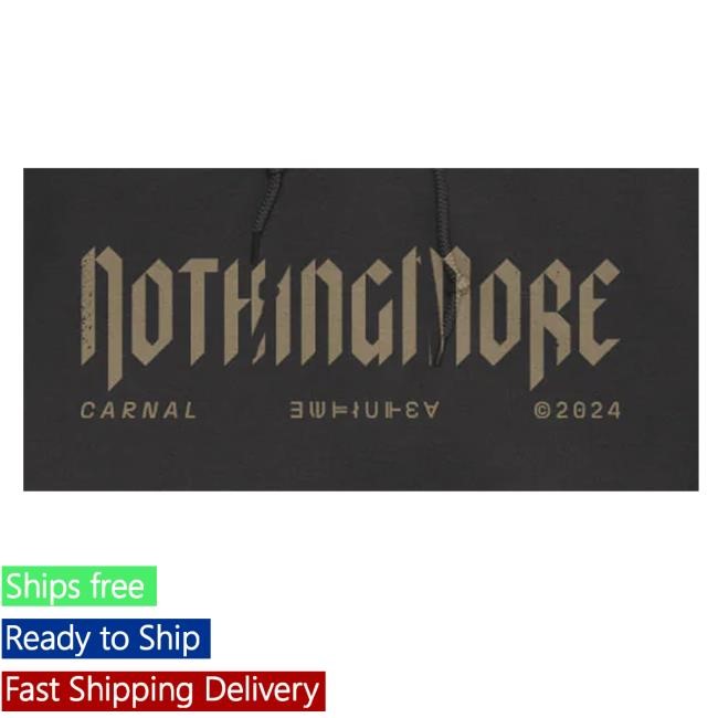 Nothing More Merch Store Shop Carnal Coal Long Sleeve T Shirt