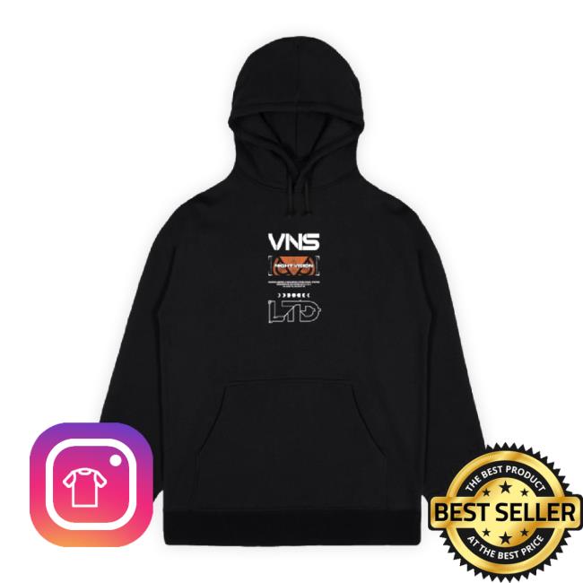 Official Vanoss Merch Store Vanossvision Reflective Long Sleeve Tee (Black) - Backorder Vanoss Shop