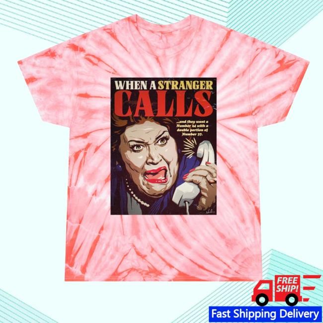 Nordacious Merch When A Stranger Calls Tie-Dye