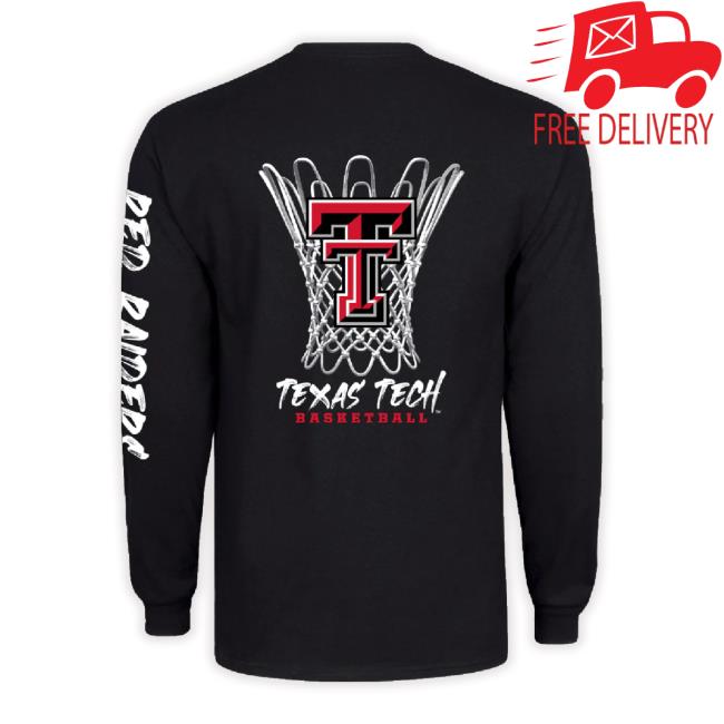 Trending Texas Tech Basketball Splash Hoodie Sweatshirt