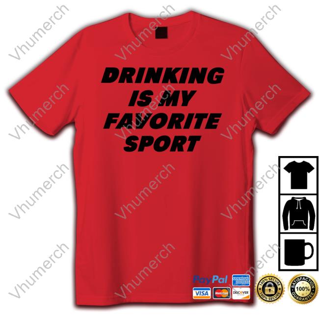 Dani Jackel Drinking Is My Favorite Sport Hoodie