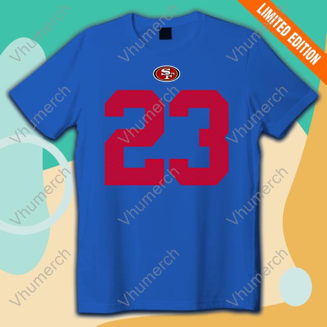 Gabe Kaple Wearing San Francisco 49Er 23 Shirt