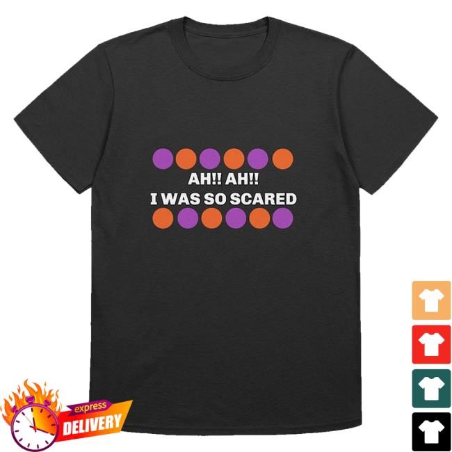 Benjixscarlett Merch Ah! Ah I Was So Scared Benjixscarlett Hoodie Sweatshirt