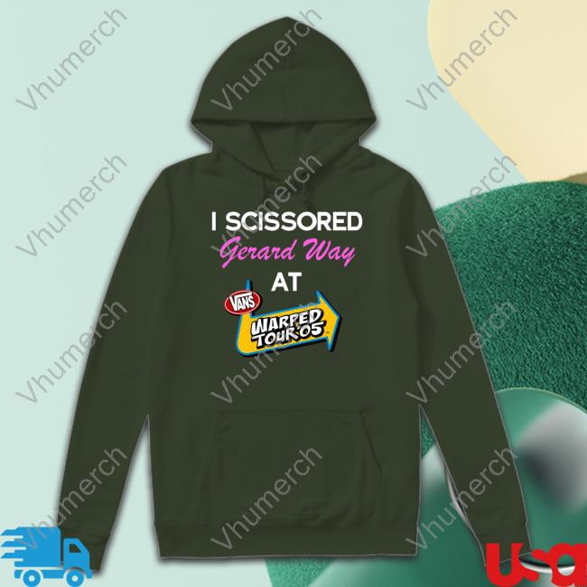 I Scissored Gerard Way At Vans Warped Tour 05 Tee Shirt