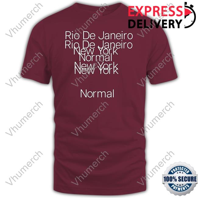 Official Rio De Janeiro New York Normal T-Shirt