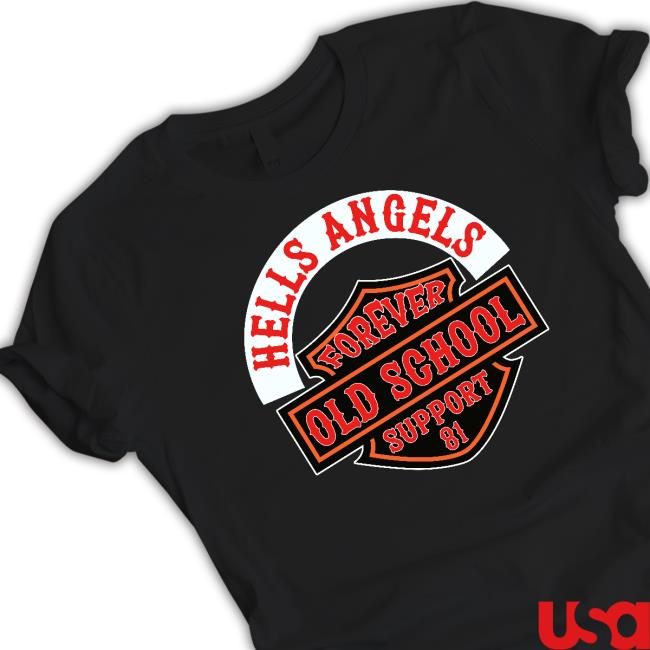 Hells Angels Forever Old School Support 81 Sweatshirt