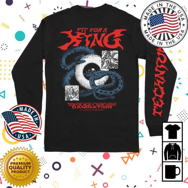 Fitforaking Band Merch Snake Eyeball Sweatshirt