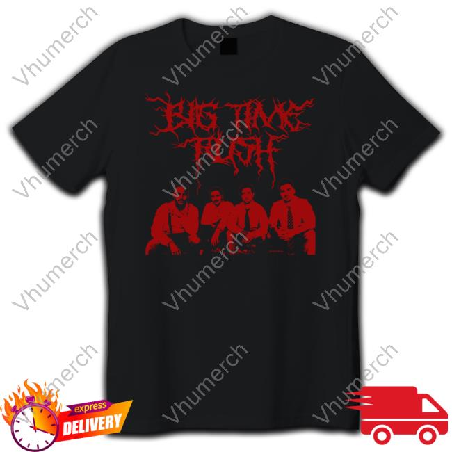 Bigt1mekush Big Time Rush Metal Band T Shirt