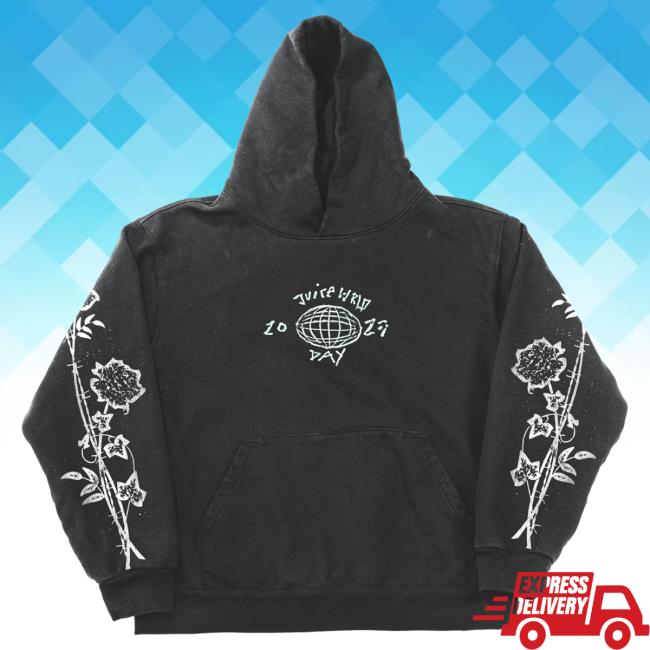 Official 999 Club Juice Wrld Merch Store Eden Hooded Sweatshirt 999Club Clothing Juicewrld