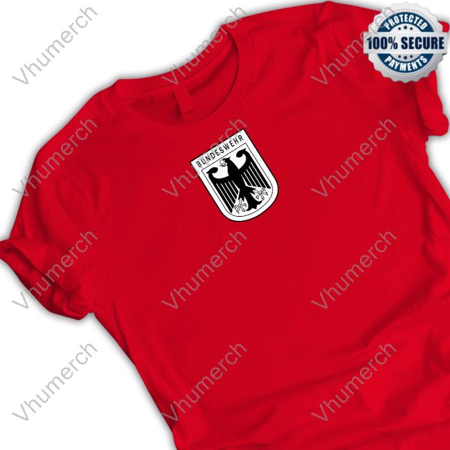 Kanye West Wearing German Bundeswehr Logo T Shirt