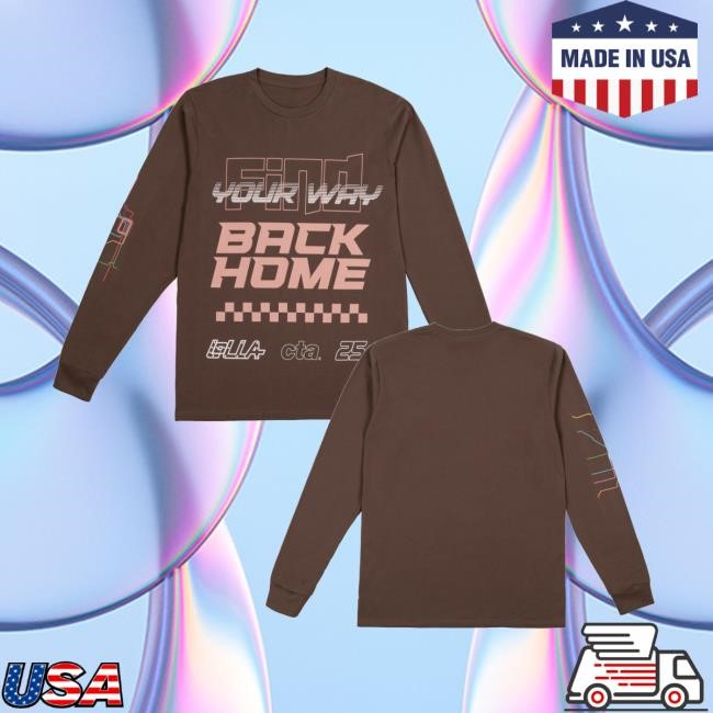 Lollapalooza Merch Store Shop Lollapalooza X Cta X Ellen Ma Find Your Way Classic Shirt