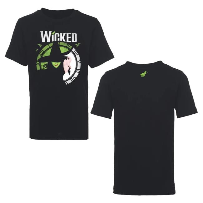 Wicked The Musical Store Wicked Youth Distressed Clock Tank Top